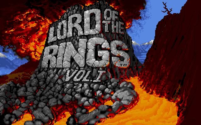 the-lord-of-the-rings-vol-1 screenshot for dos