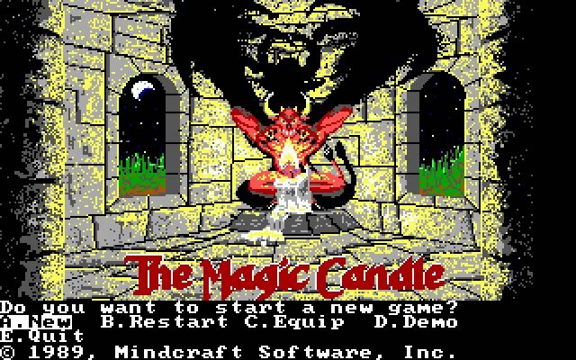 the-magic-candle-1 screenshot for dos