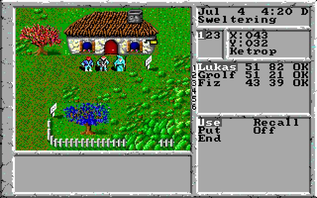 the-magic-candle-2-the-four-and-forty screenshot for dos