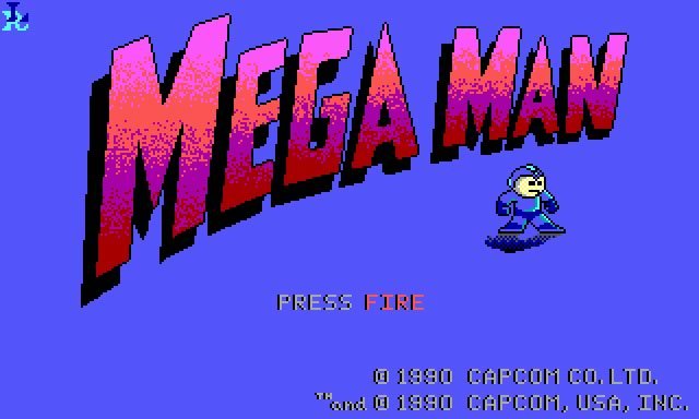 mega-man screenshot for dos