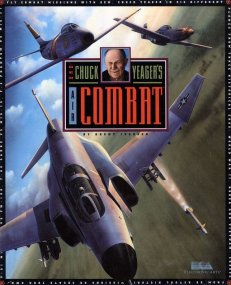 Chuck Yeager's Air Combat game box