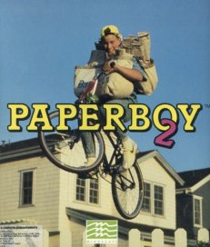 Paperboy 2 game box