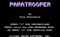 paratrooper-splash.jpg for DOS