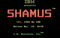 shamus-splash.jpg for DOS