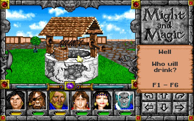 might-and-magic-world-of-xeen screenshot for dos