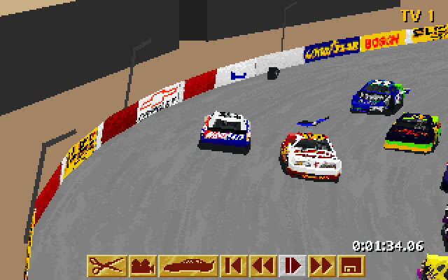 nascar-racing screenshot for dos