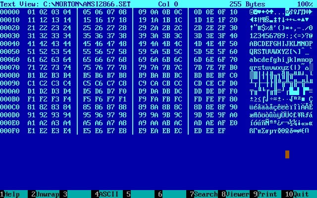 norton-commander-5-5 screenshot for dos