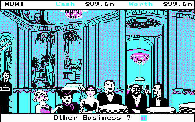 oligopoly screenshot for dos