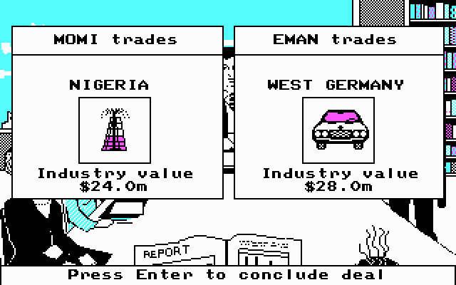 oligopoly screenshot for dos