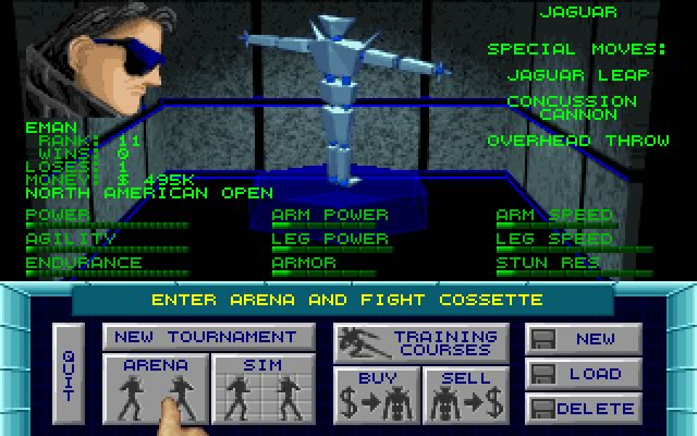 one-must-fall-2097 screenshot for dos