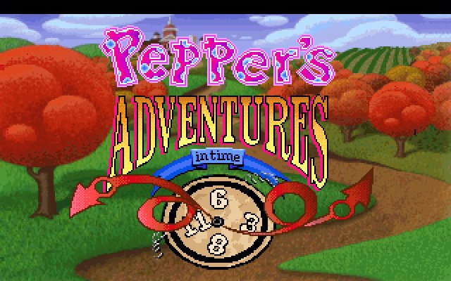 pepper-s-adventures-in-time screenshot for dos