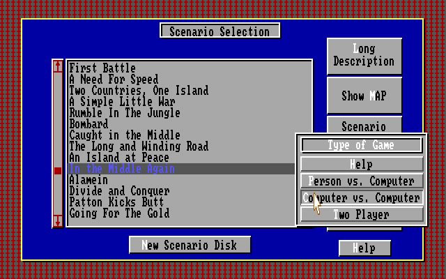 the-perfect-general screenshot for dos