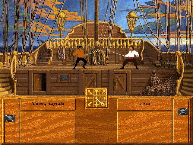 pirates-gold screenshot for dos