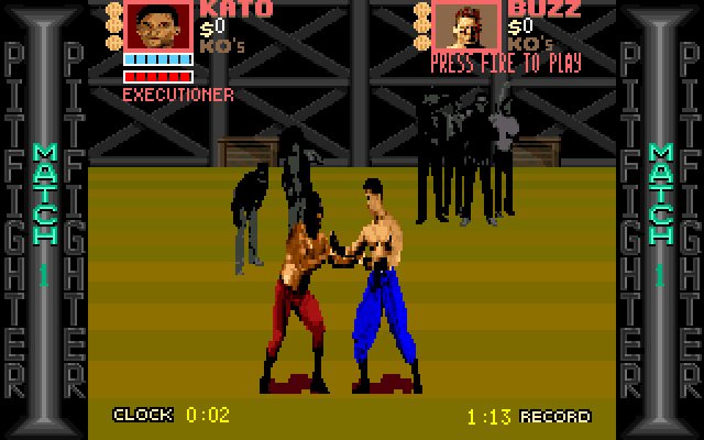 pit-fighter screenshot for dos