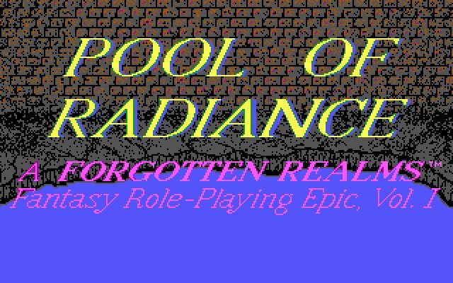 pool-of-radiance screenshot for dos