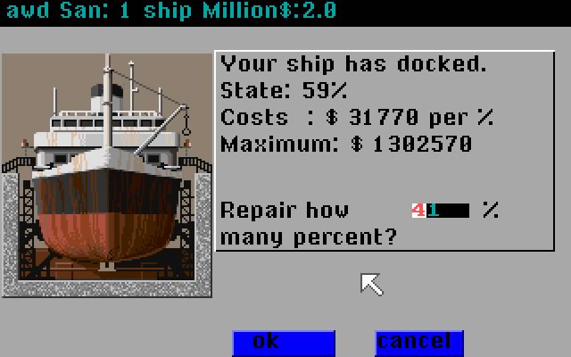 ports-of-call screenshot for dos