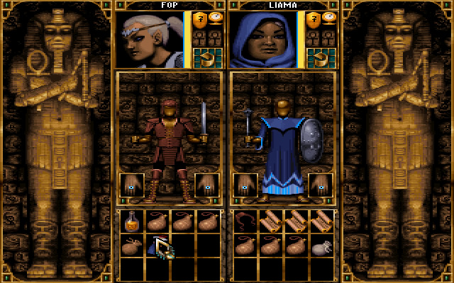 ravenloft-stone-prophet screenshot for dos
