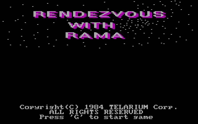rendezvous-with-rama screenshot for dos