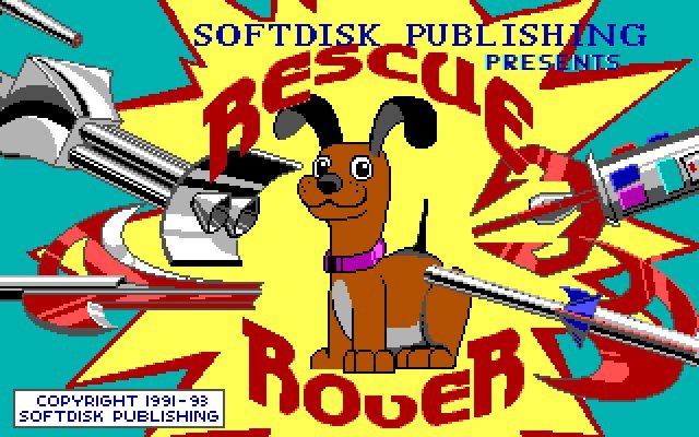 rescue-rover-2 screenshot for dos