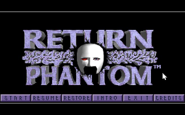 return-of-the-phantom screenshot for dos
