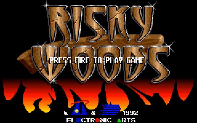 risky-woods screenshot for dos