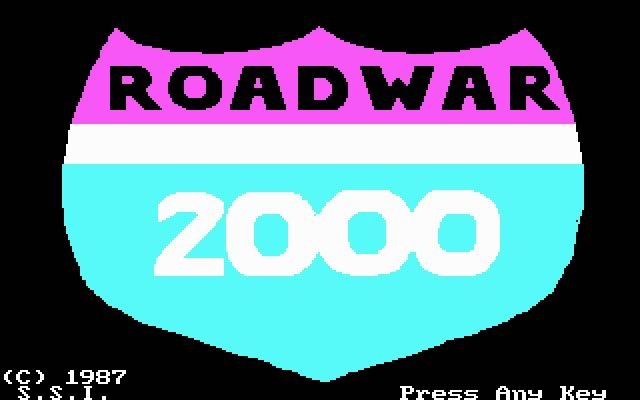 roadwar-2000 screenshot for dos