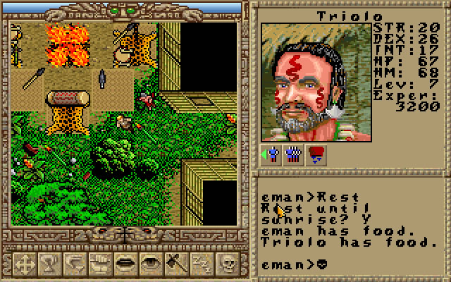 worlds-of-ultima-the-savage-empire screenshot for dos