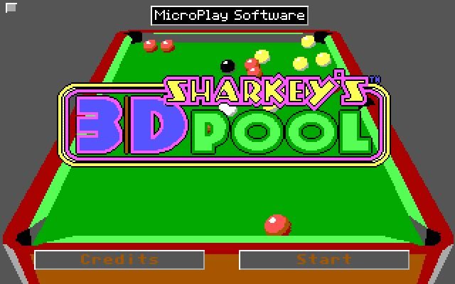 sharkey-s-3d-pool screenshot for dos