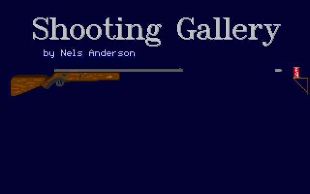 shooting-gallery screenshot for dos