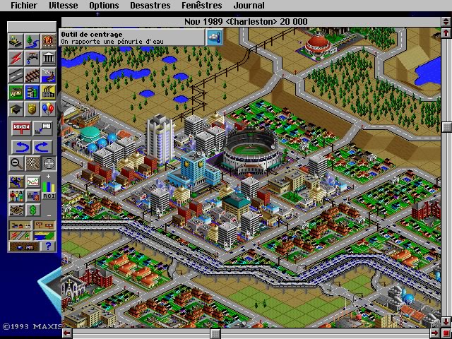 simcity-2000 screenshot for dos