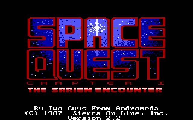 space-quest-1-the-sarien-encounter screenshot for dos