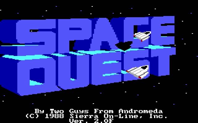 space-quest-2-vohaul-s-revenge screenshot for dos