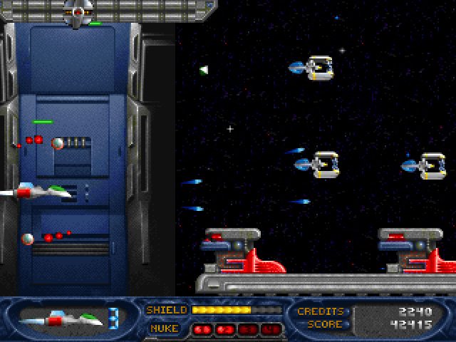 stargunner screenshot for dos