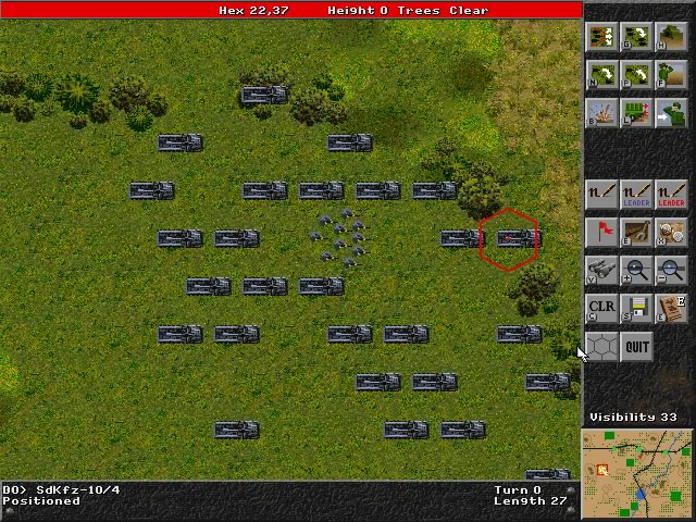 steel-panthers screenshot for dos