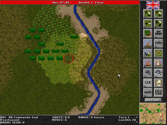 steel-panthers screenshot for dos