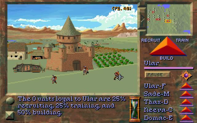stronghold screenshot for dos