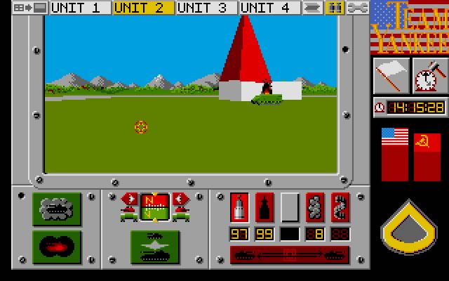 team-yankee screenshot for dos