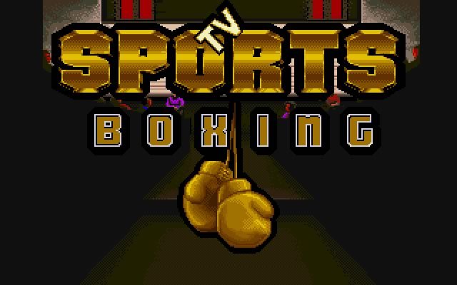 tv-sports-boxing screenshot for dos