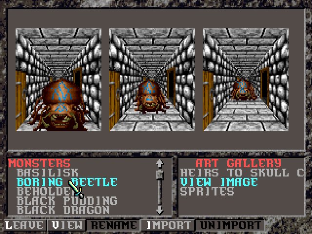 forgotten-realms-unlimited-adventures screenshot for dos