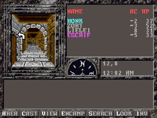 forgotten-realms-unlimited-adventures screenshot for dos
