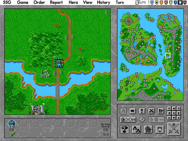 warlords-2 screenshot for dos