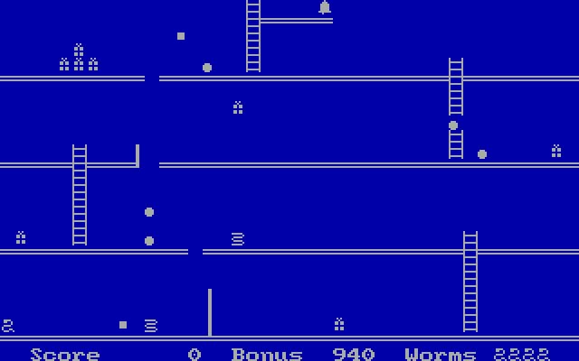 willy-the-worm screenshot for dos