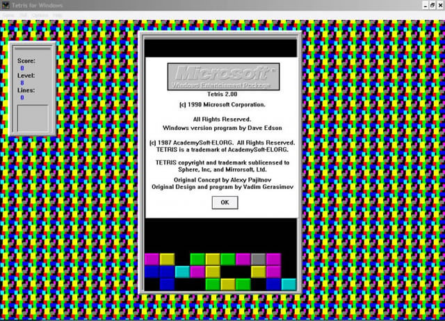 tetris-2-0 screenshot for winxp