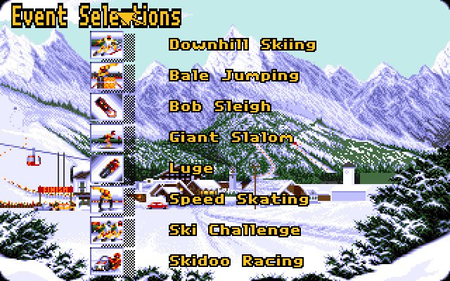 Winter Supersports 1992 screenshot