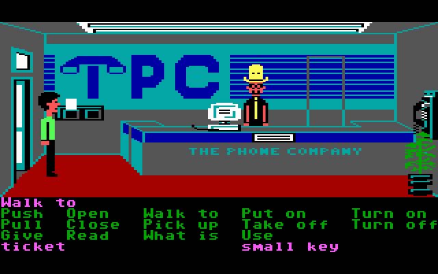 zak-mckracken-and-the-alien-mindbenders screenshot for dos