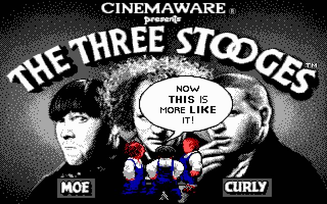Three Stooges Embroidered Patch