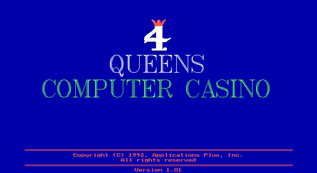 4-queens-computer-casino screenshot for dos