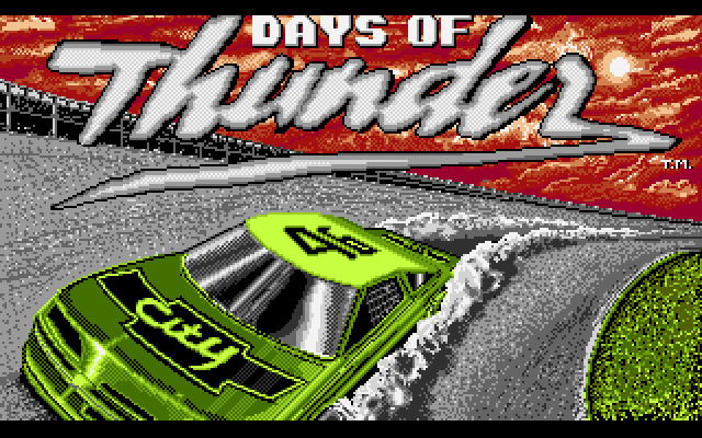 days-of-thunder screenshot for dos