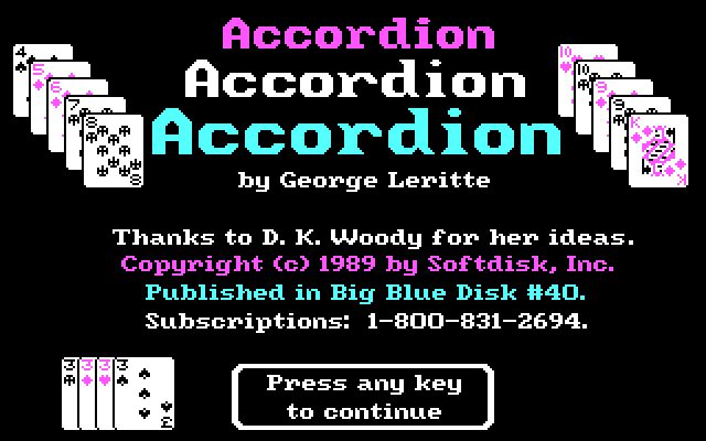 accordion screenshot for dos