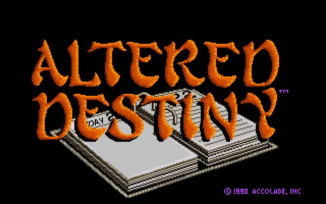 altered-destiny screenshot for dos